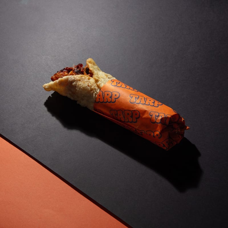 A paratha roll