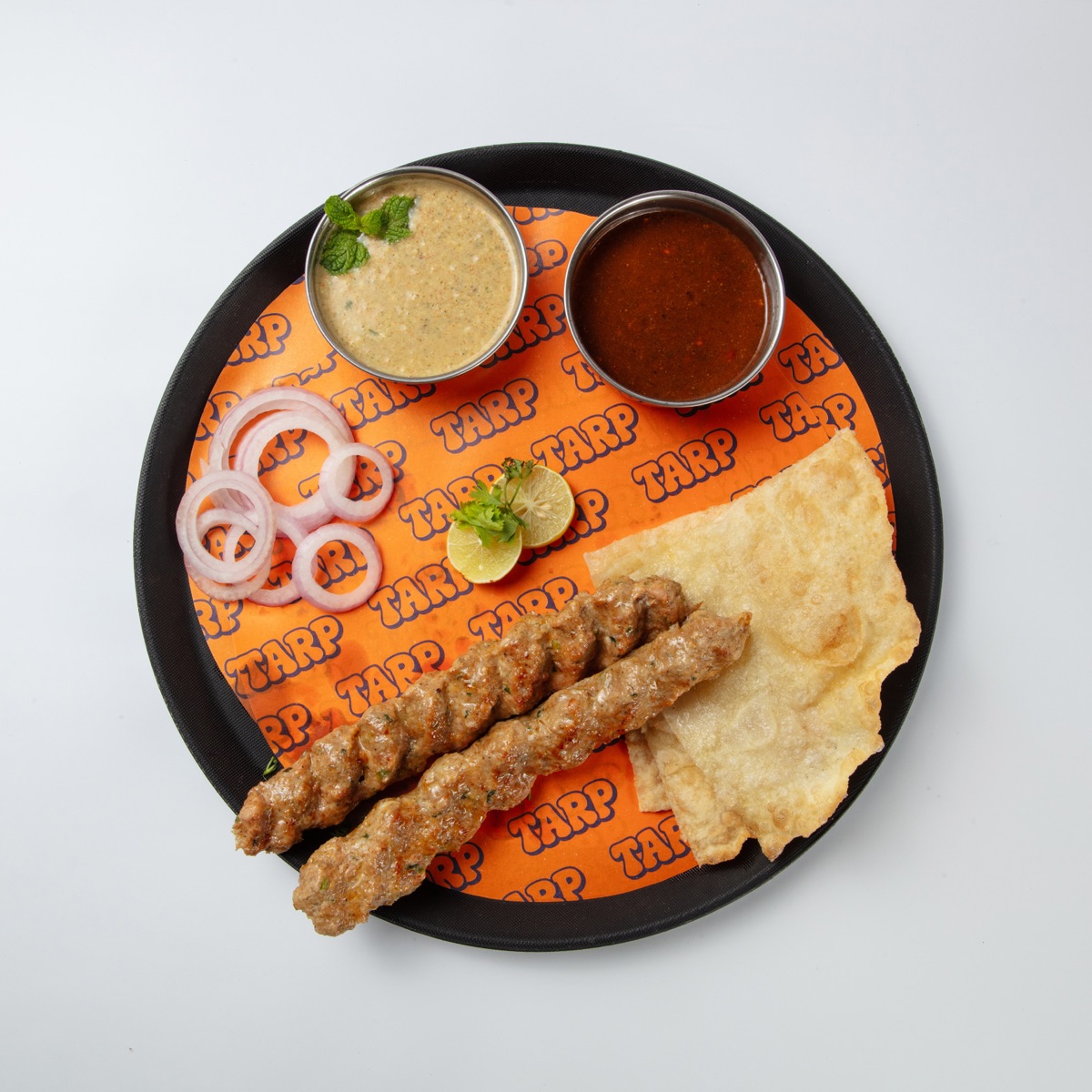 TARP B.B.Q platter with paratha